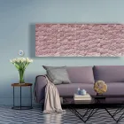 Dekorativ radiator med hydrauliksystem i italiensk marmorpulver - Terraa Viadurini