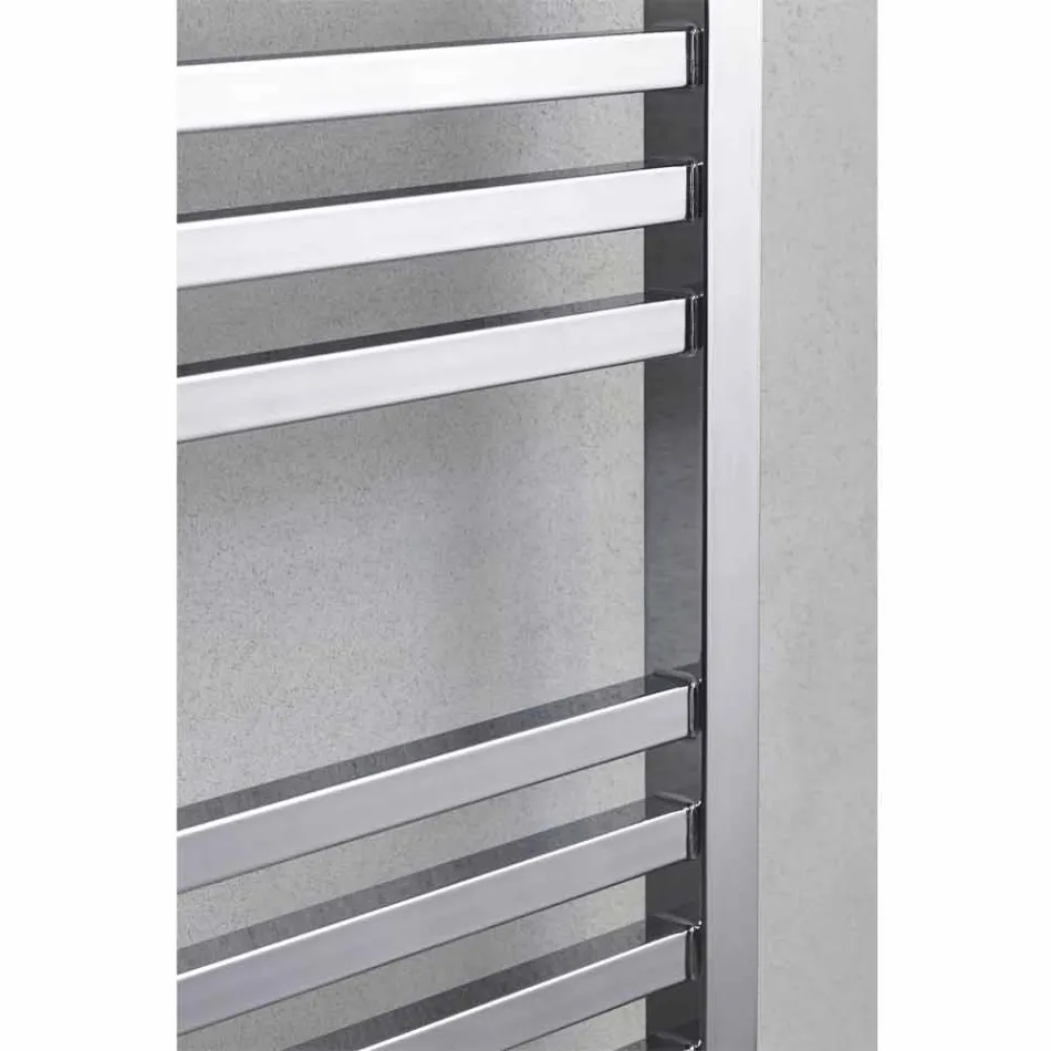 Modern Design Chrome Radiator Wall 2 Størrelser op til 765 Watt - Tower Viadurini