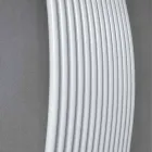Lodret badeværelsesradiator Modern Design Wavy 1181 Watt - Tucano Viadurini