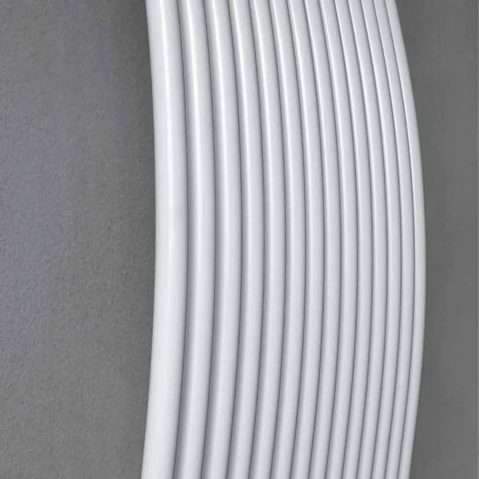 Lodret badeværelsesradiator Modern Design Wavy 1181 Watt - Tucano Viadurini