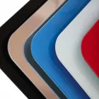 Termoarredo elektrisk design Brian hærdet glas, lavet i Italien Viadurini