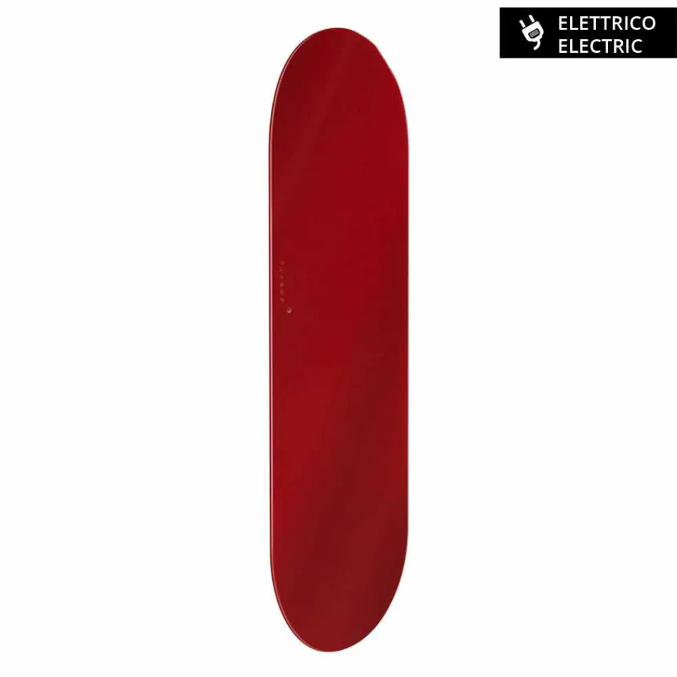 Termoarredo elektrisk design Brian hærdet glas, lavet i Italien Viadurini