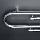 Termoarredo elektrisk hæftning design med krom finish Scirocco H Viadurini