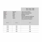 Lodret design elektrisk vægkøler i stål 900 W - 1000 linjer Viadurini