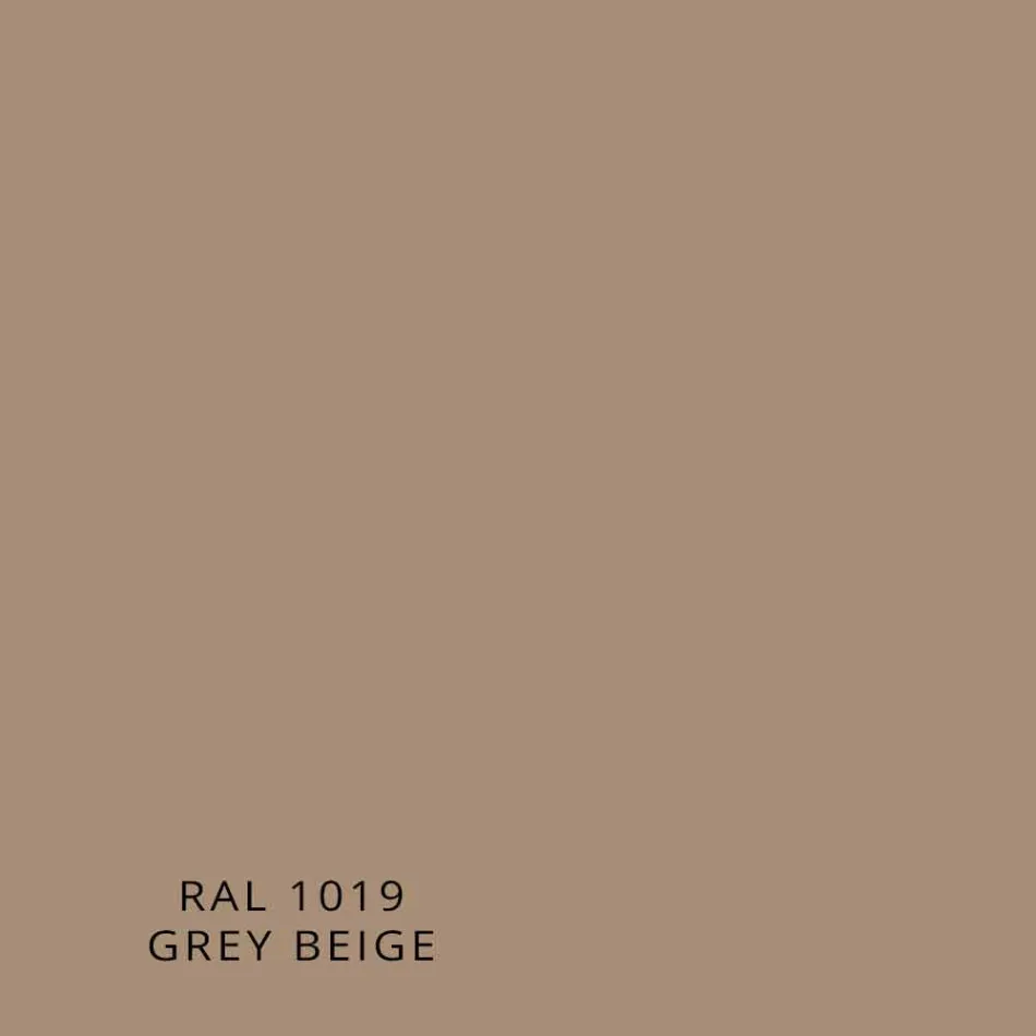 Lodret design elektrisk vægkøler i stål 900 W - 1000 linjer Viadurini