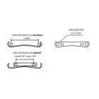 Lodret hydraulisk designradiator i aluminium op til 1061 watt - bøjet Viadurini