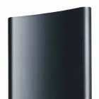 Lodret hydraulisk designradiator i aluminium op til 1061 watt - bøjet Viadurini