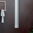 Elektrisk radiator lavet af et aluminiumsrør Made in Italy - Pandoro Viadurini