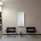 vægmonteret elektriske radiatorer i Barry hærdet glas Viadurini