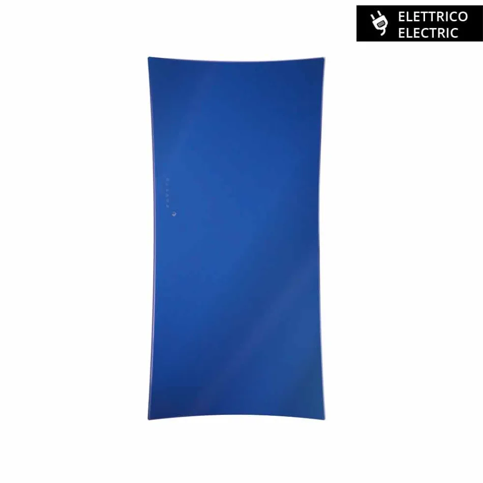 vægmonteret elektriske radiatorer i Barry hærdet glas Viadurini