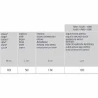 Designet elektrisk radiator til stue eller badeværelse med 1000 W led - glans Viadurini