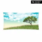 elektrisk design radiator med fotos Barry hærdet glas Viadurini