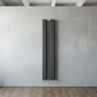 Elektrisk radiator i kulstofstål med to finish fremstillet i Italien - Ember Viadurini