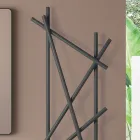 Elektrisk stålkøler med rundsektionsrør fremstillet i Italien - tilfældigt Viadurini