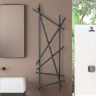 Elektrisk stålkøler med rundsektionsrør fremstillet i Italien - tilfældigt Viadurini