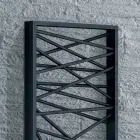 El-radiatorer i stål, metropolitan stil Mikado Scirocco H Viadurini