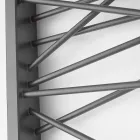 El-radiatorer i stål, metropolitan stil Mikado Scirocco H Viadurini