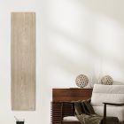 Elektrisk radiator i italiensk marmorpulver med træeffekt - Wood50 Viadurini