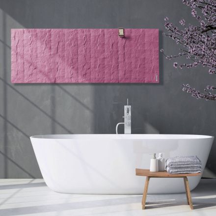 Elektrisk radiator i italiensk marmorpulver op til 1400 Watt - Terraa Viadurini