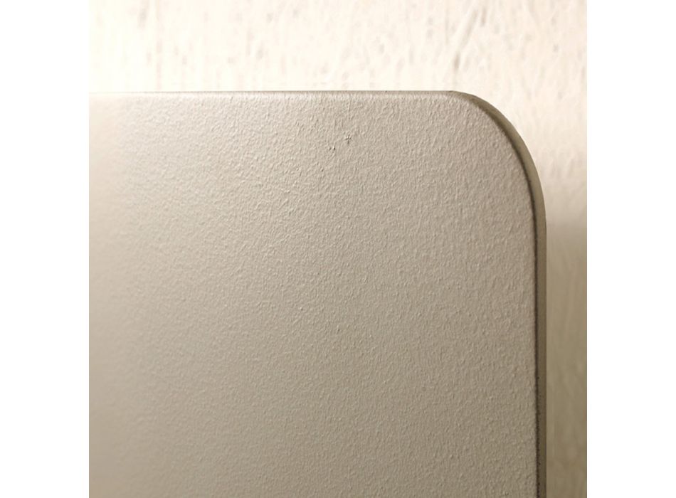Elektrisk radiator i italiensk marmorpulver op til 1000 Watt - Stilee Viadurini