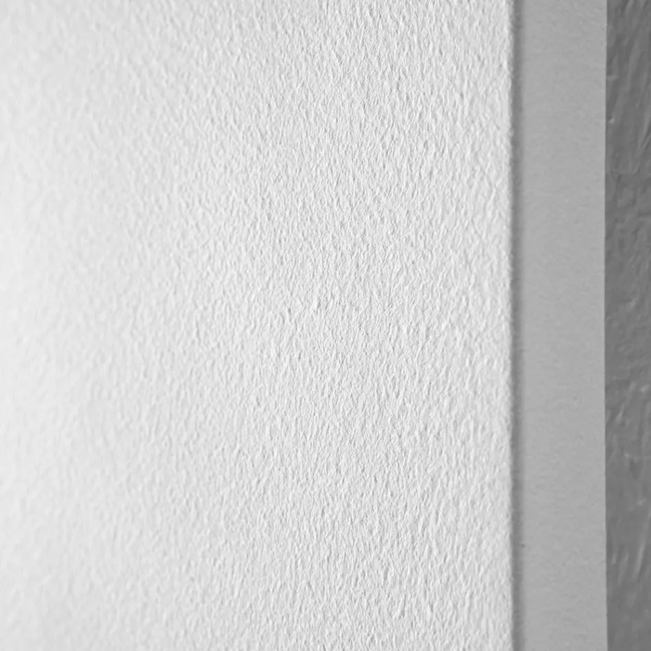 Elektrisk radiator i glat italiensk marmorpulver 1200W - Linee Viadurini