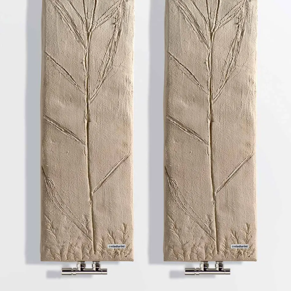 Elektrisk radiator i italiensk marmorpulver Udbytte 350 Watt - Naturae Viadurini