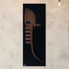 Elektrisk radiator i genbrugsmarmorpulver Fremstillet i Italien - Venedig Viadurini