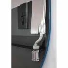 Elektrisk hærdet glas radiator med Jonny sten finish Viadurini