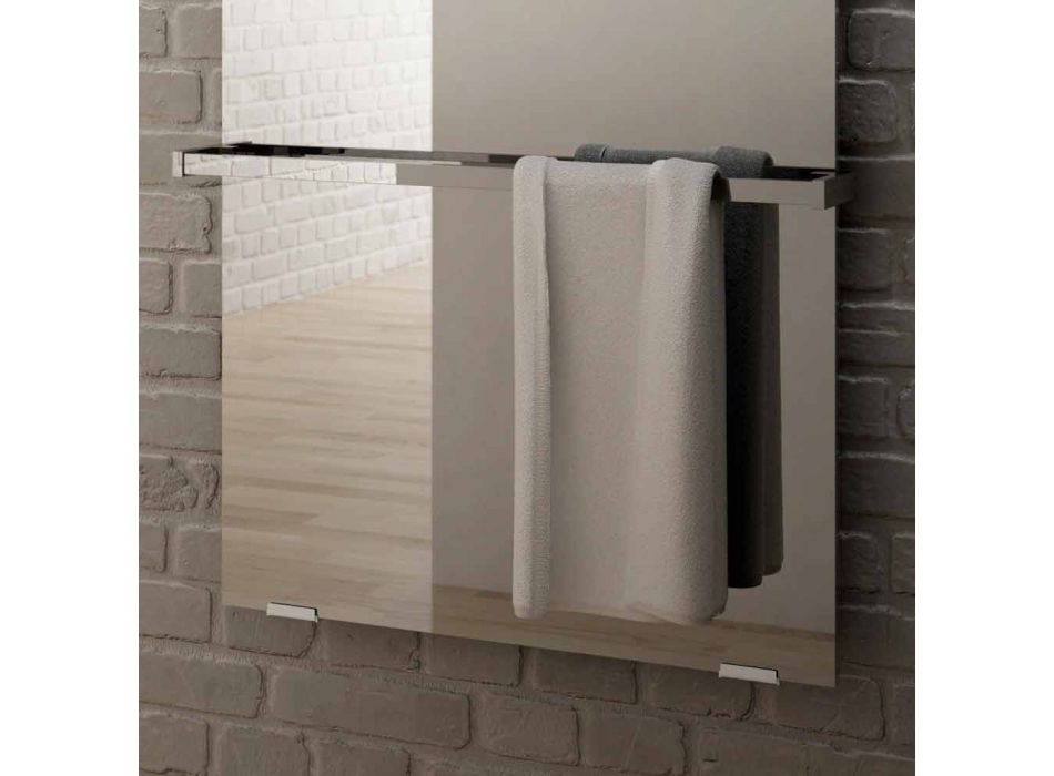 Design elektro-keramisk dekorative radiator i Star glas, lavet i Italien Viadurini
