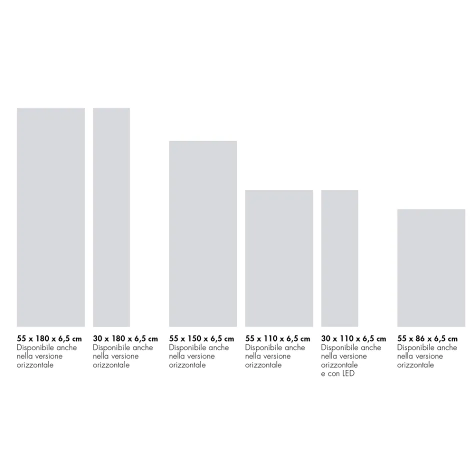 Hybrid designerkøler i glat italiensk marmorpulver - linjer Viadurini