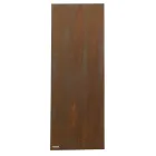 Hybrid radiator med Corten finish i italiensk marmorpulver - Lines Viadurini