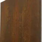 Hybrid Radiator Corten Finish i italiensk marmorpulver - linjer Viadurini