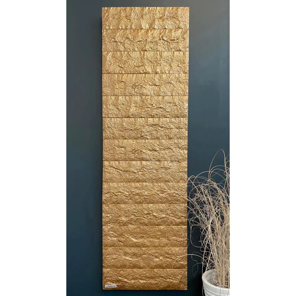 Hybrid radiator op til 1400 Watt i italiensk marmorpulver - Terraa Viadurini