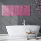 Hybrid radiator op til 1400 Watt i italiensk marmorpulver - Terraa Viadurini