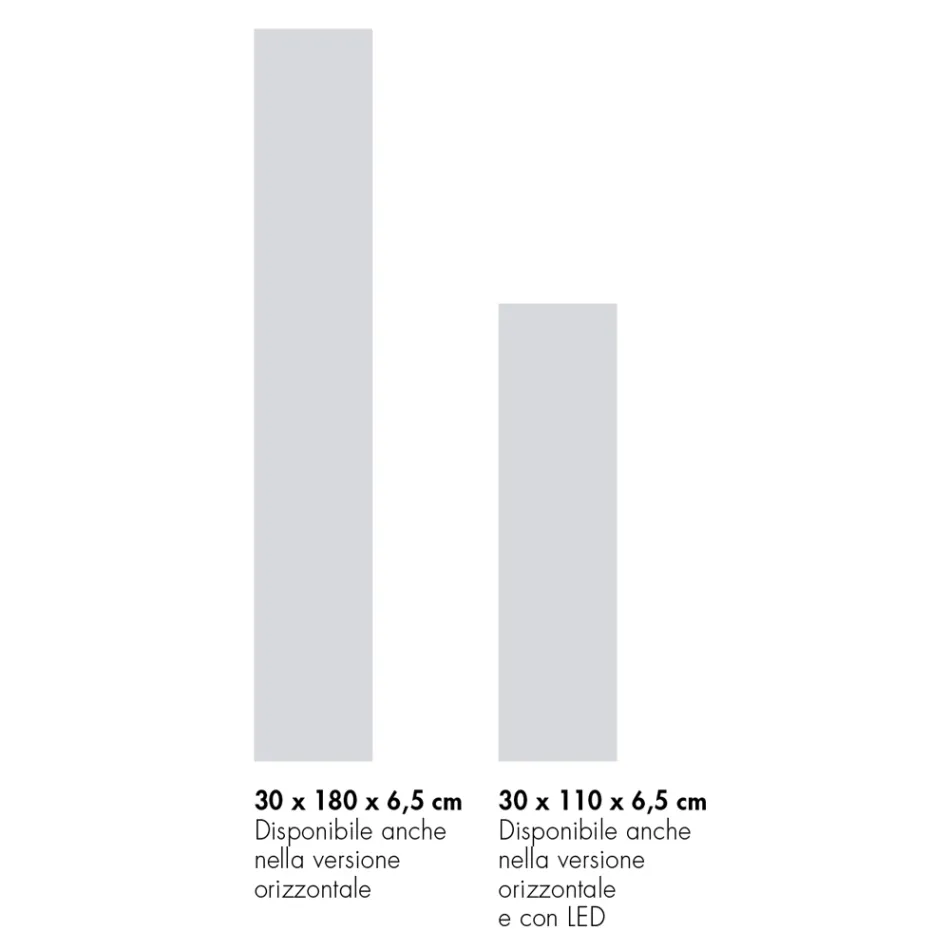 Hybrid radiator i italiensk marmorpulver op til 500 Watt - Naturae Viadurini