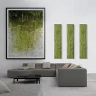 Hybrid radiator i italiensk marmorpulver op til 500 Watt - Naturae Viadurini