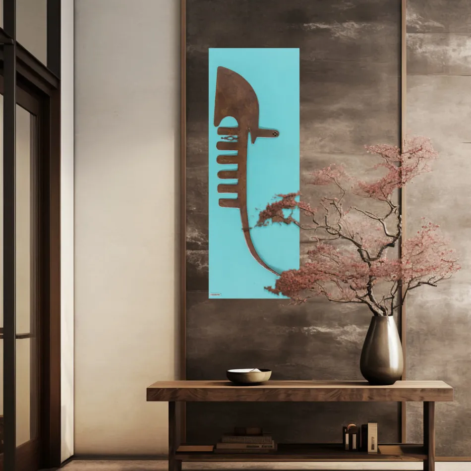 Hybrid radiator i genbrugsmarmorpulver Fremstillet i Italien - Venedig Viadurini