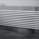 Hydraulisk radiator med dobbelt serie af vandrette elementer lavet i Italien - Strega Viadurini