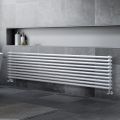 Hydraulisk radiator med dobbelt serie af vandrette elementer lavet i Italien - Strega