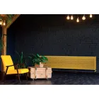 Hydraulisk radiator med tredobbelt serie af vandrette elementer lavet i Italien - Caramella Viadurini