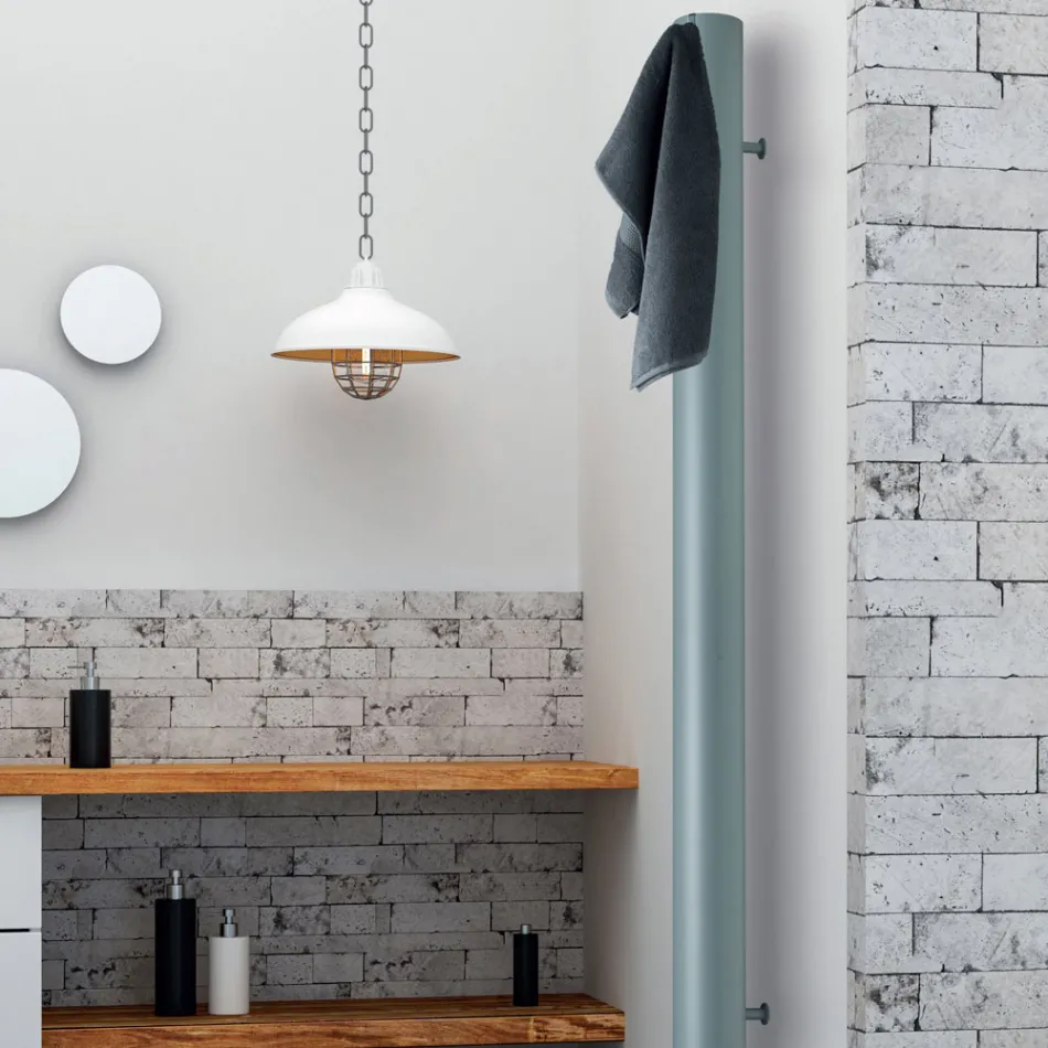 VVS-radiator bestående af et aluminiumsrør fremstillet i Italien - Pandoro Viadurini