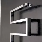 Hydraulisk chrome Termoarredo Snake af Scirocco H, moderne design Viadurini