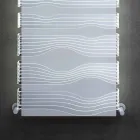 Design hydraulisk radiator til stue eller badeværelse med led 839 W - glans Viadurini