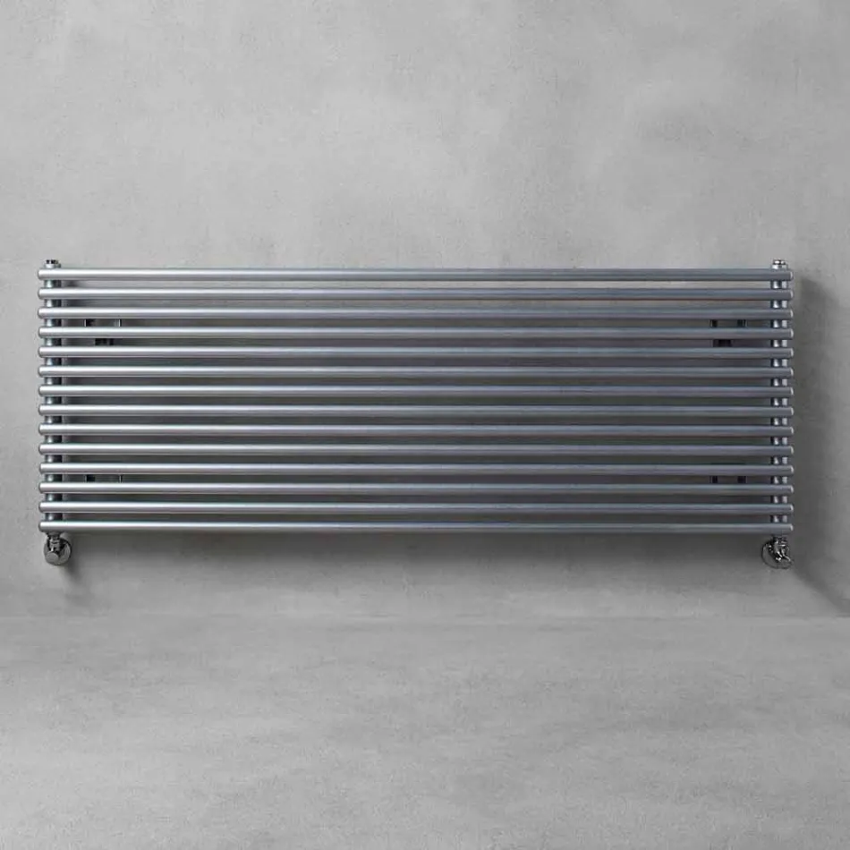 Vægmonteret hydraulisk designradiator i forskellige størrelser op til 1154 W - pingvin Viadurini