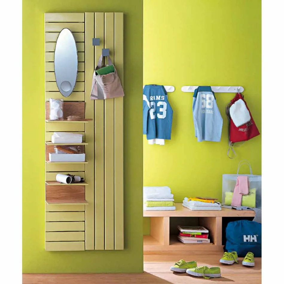 Termoarredo hydrauliske stål design med Utility Scirocco H hylder Viadurini