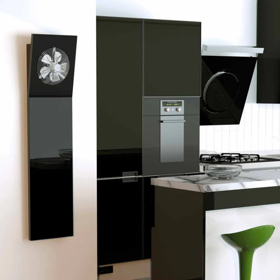 Hydraulisk design radiator med ventilator af Air Scirocco H Viadurini