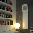 Hydraulisk design radiator med ventilator af Air Scirocco H Viadurini