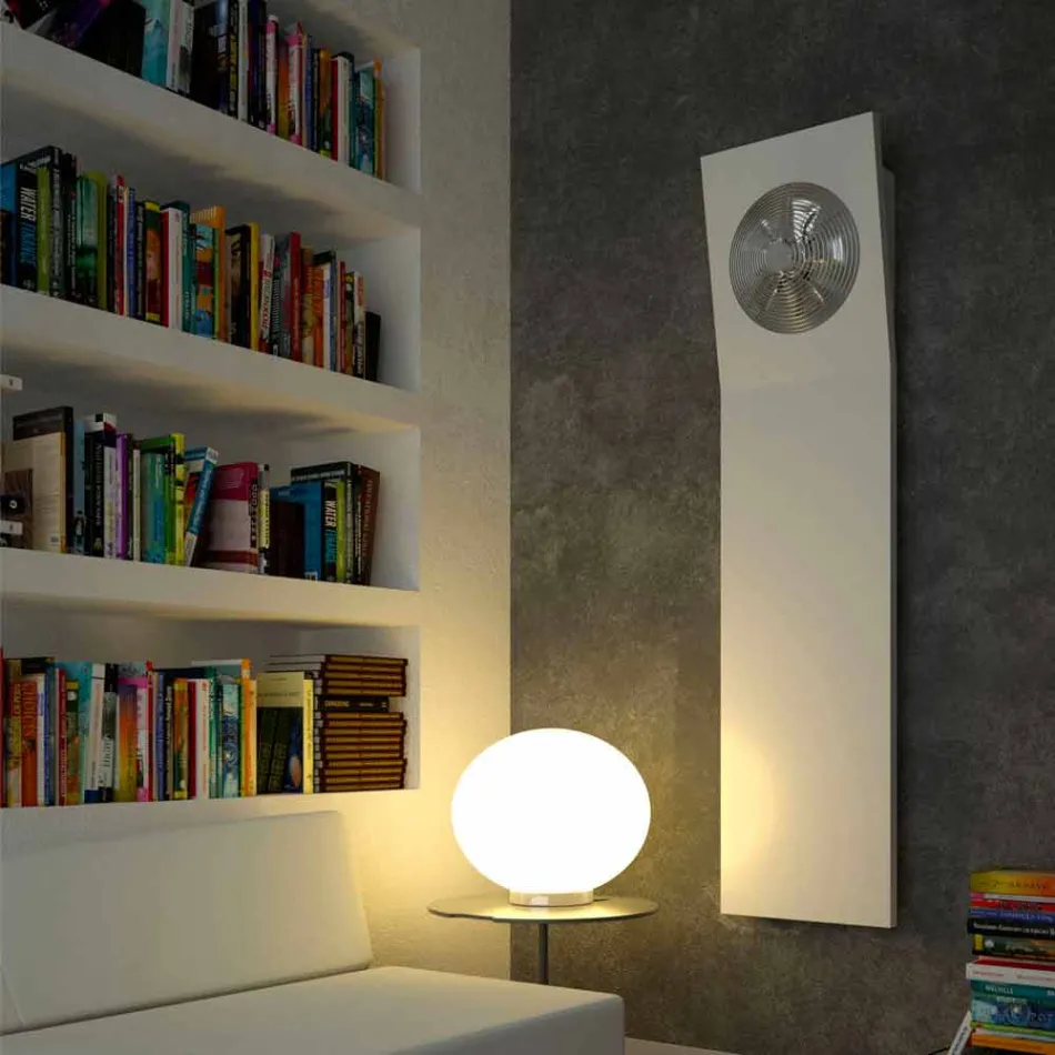 Hydraulisk design radiator med ventilator af Air Scirocco H Viadurini