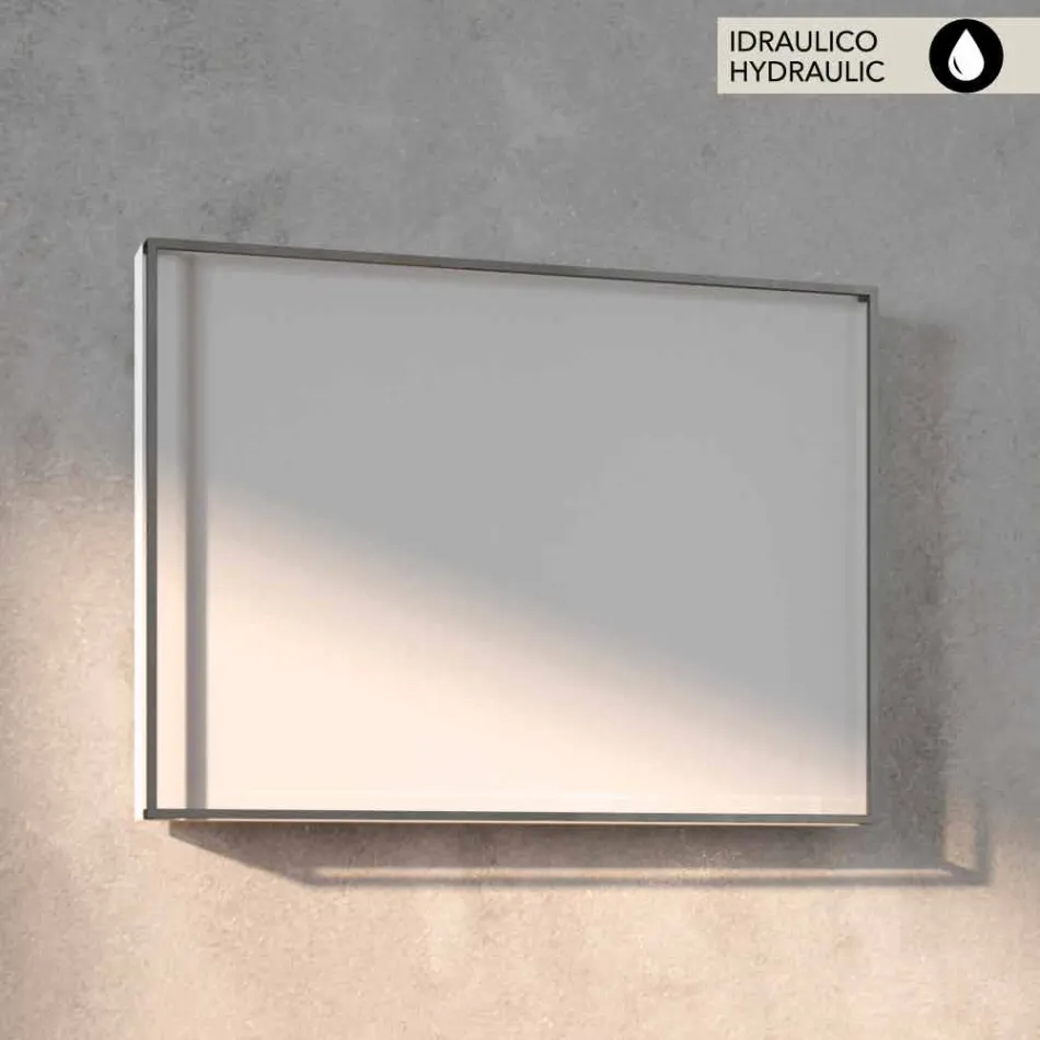 Hydrauliske design radiator, dækning stål, Scirocco H Light Viadurini