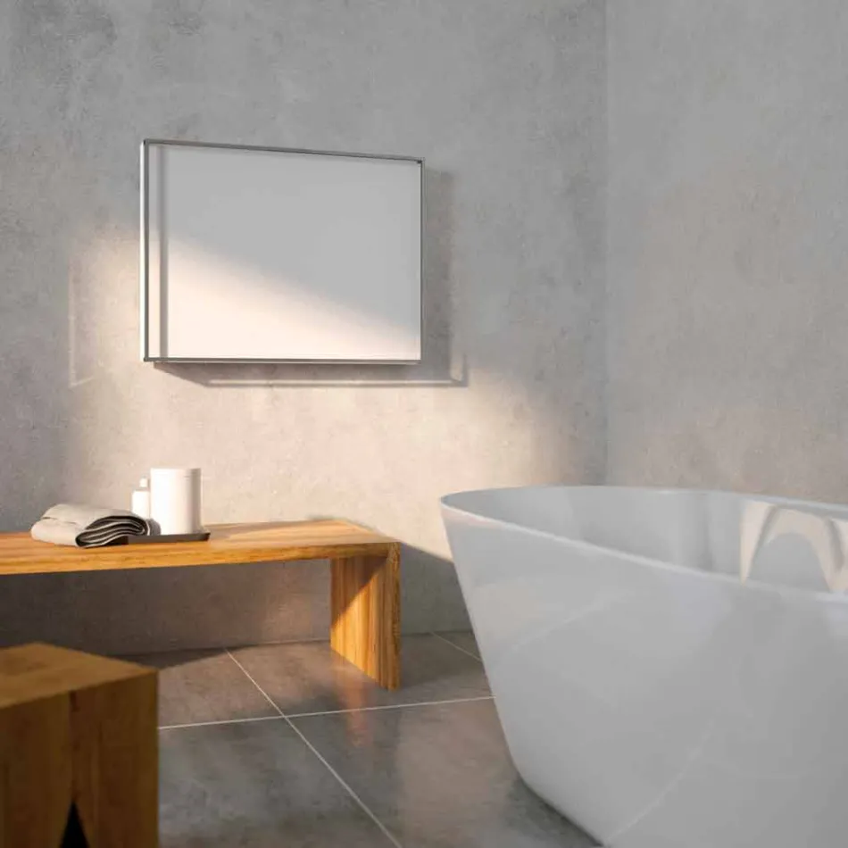 Hydrauliske design radiator, dækning stål, Scirocco H Light Viadurini